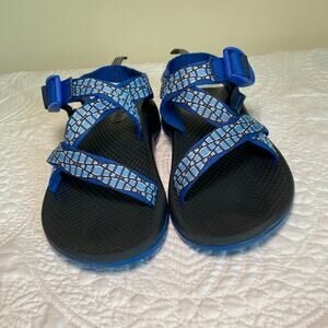 Chaco Sandals Youth Kids/Junior US 3 Z/1 EcoTread Hiking Strappy Blue Comfort
